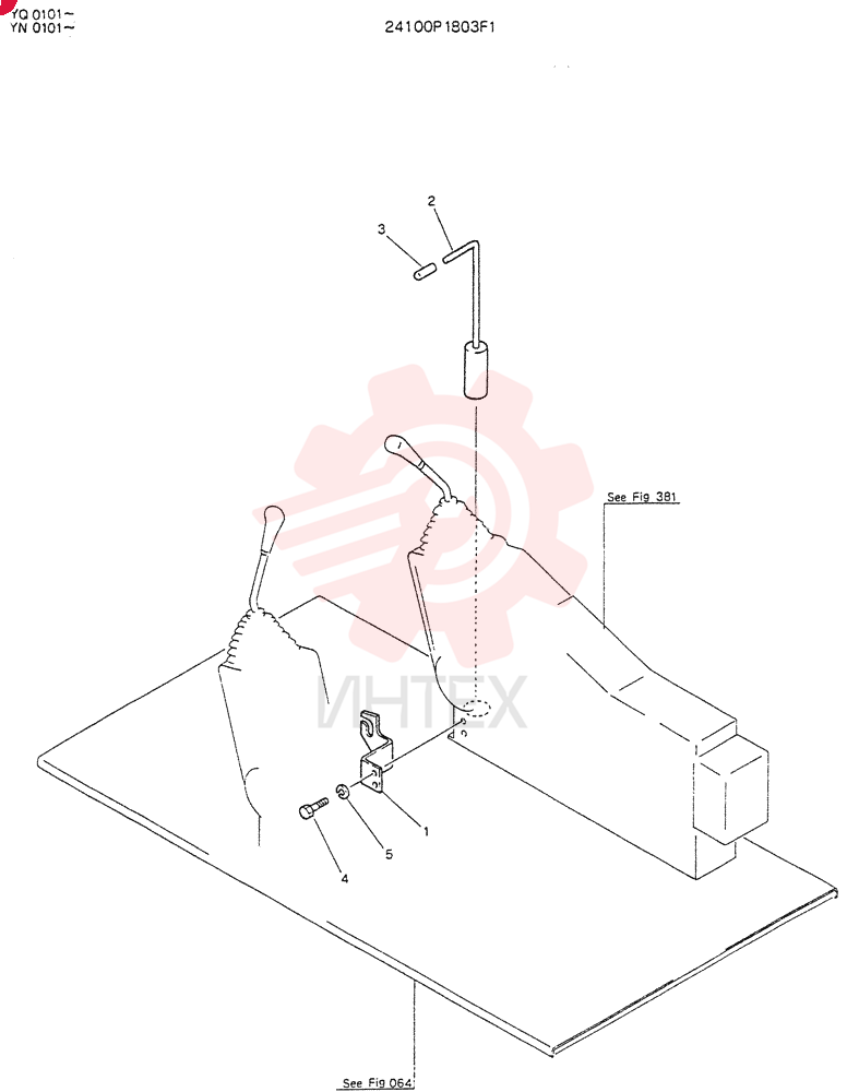LOCK ASSY, SWING 24100P1803F1