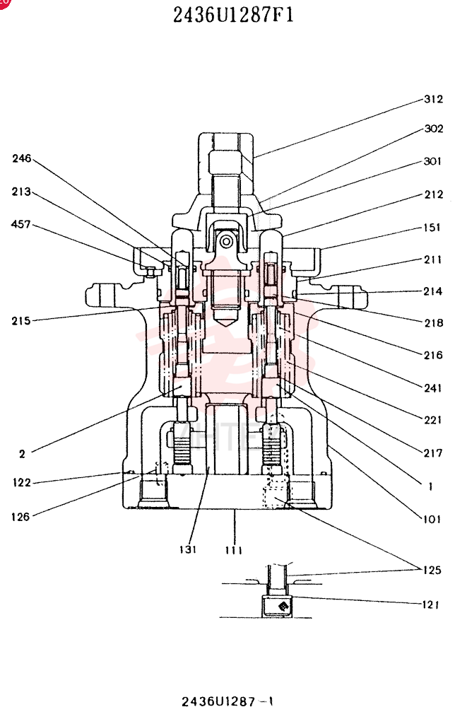 PILOT VALVE 2436U1287F1