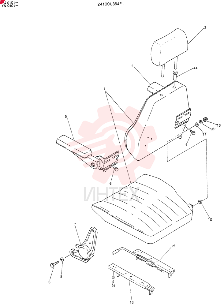SEAT 24100U364F1