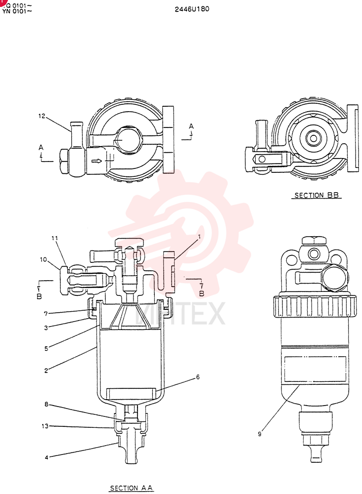 SEPARATOR 2446U180