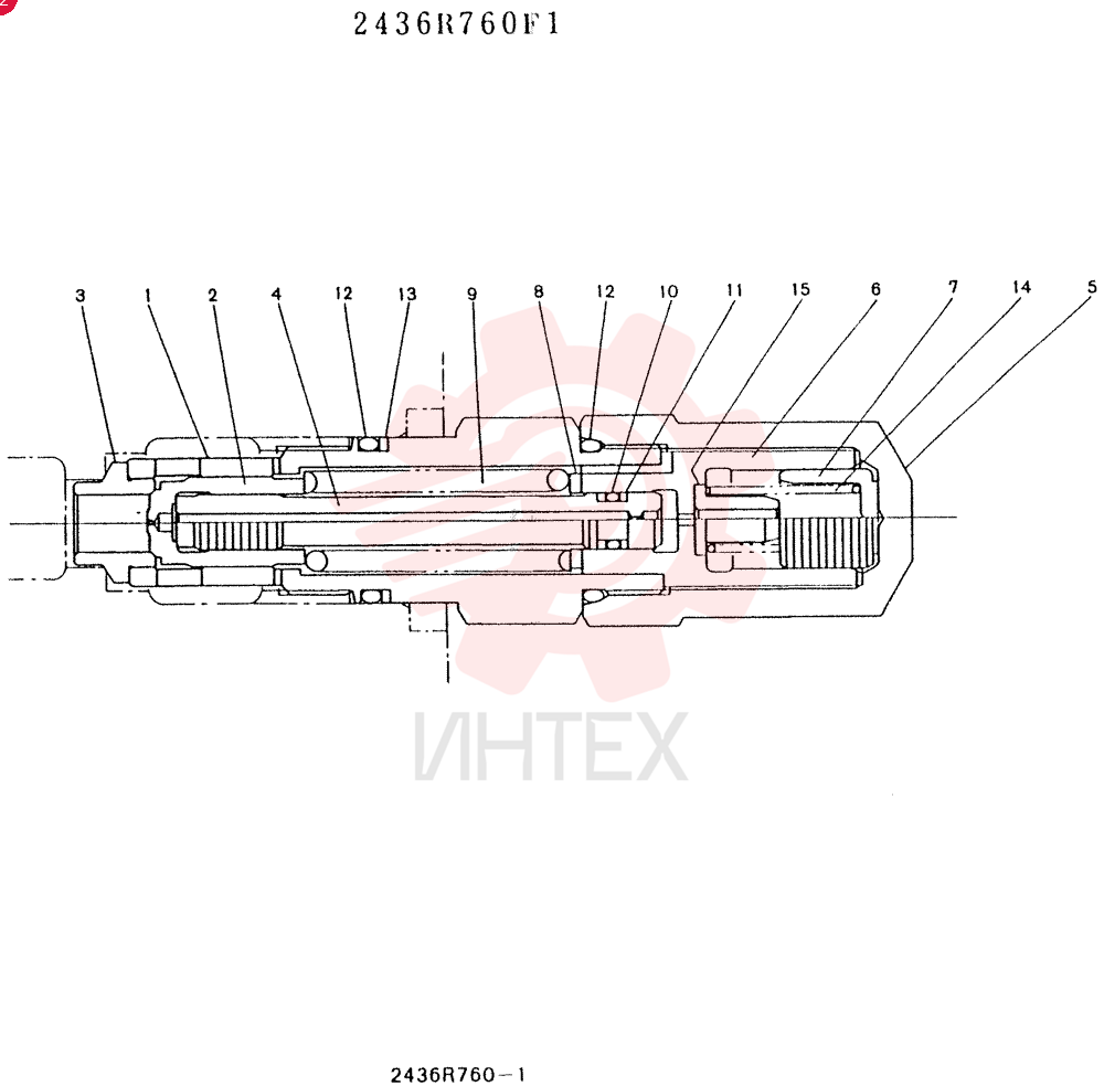 VALVE 2436R760F1