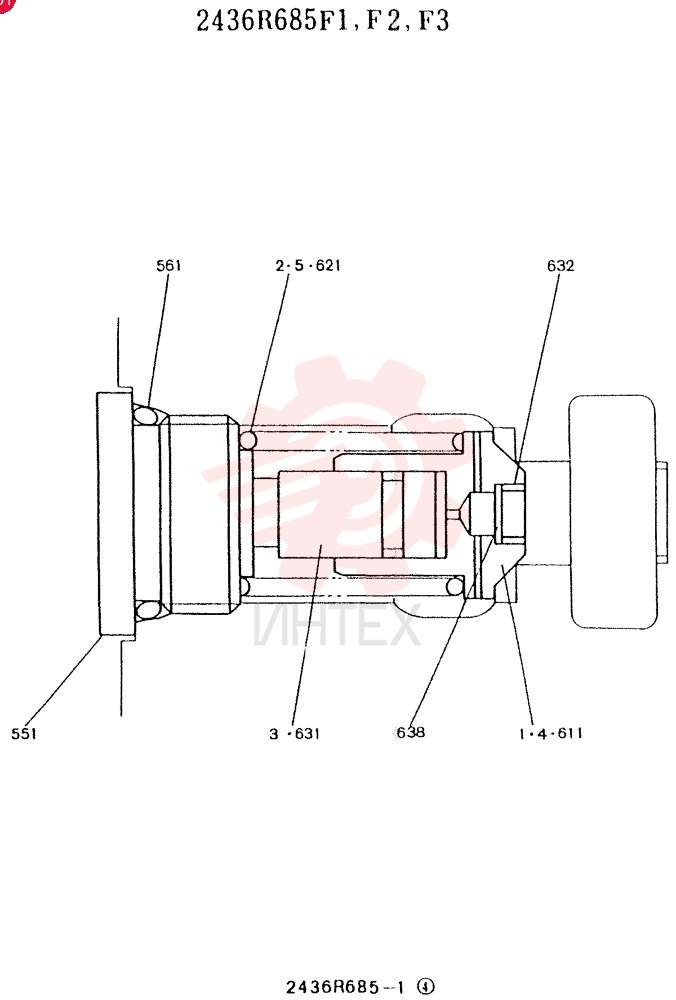 VALVE PRESSURE RELIE 2436R685F1