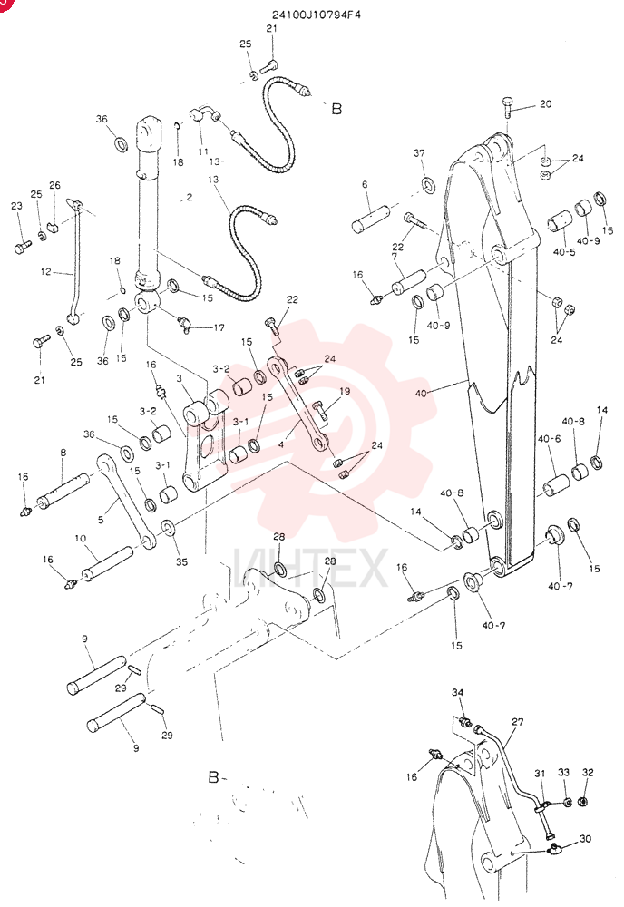 ARM ASSY, 2.94M