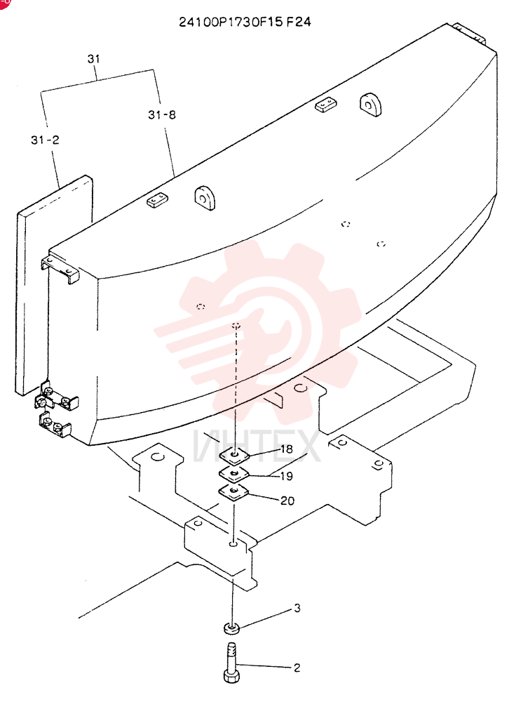 COUNTER-WEIGHT ASSY 24100P1730F24