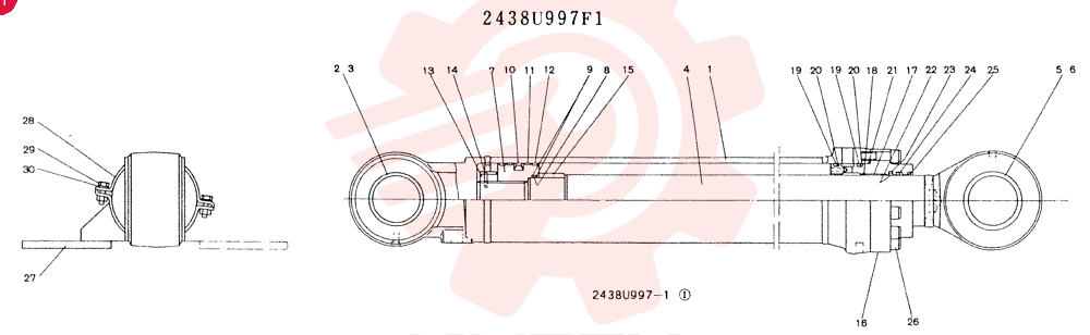 CYLINDER 2438U997F1