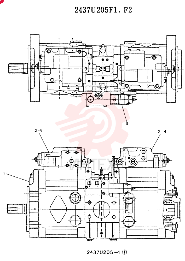 PUMP 2437U205F1