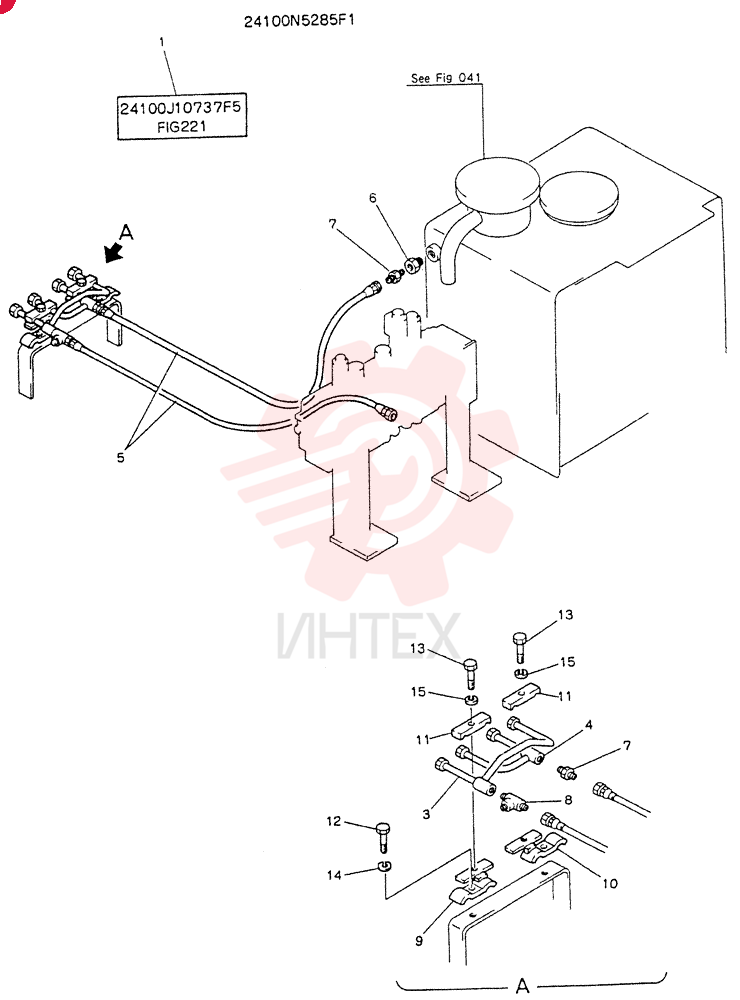 REWORK, HYDR LINES 24100N5285F1