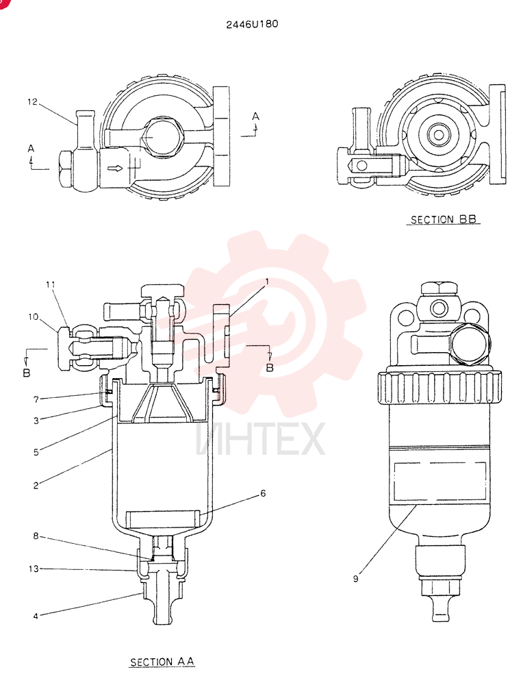 SEPARATOR 2446U180