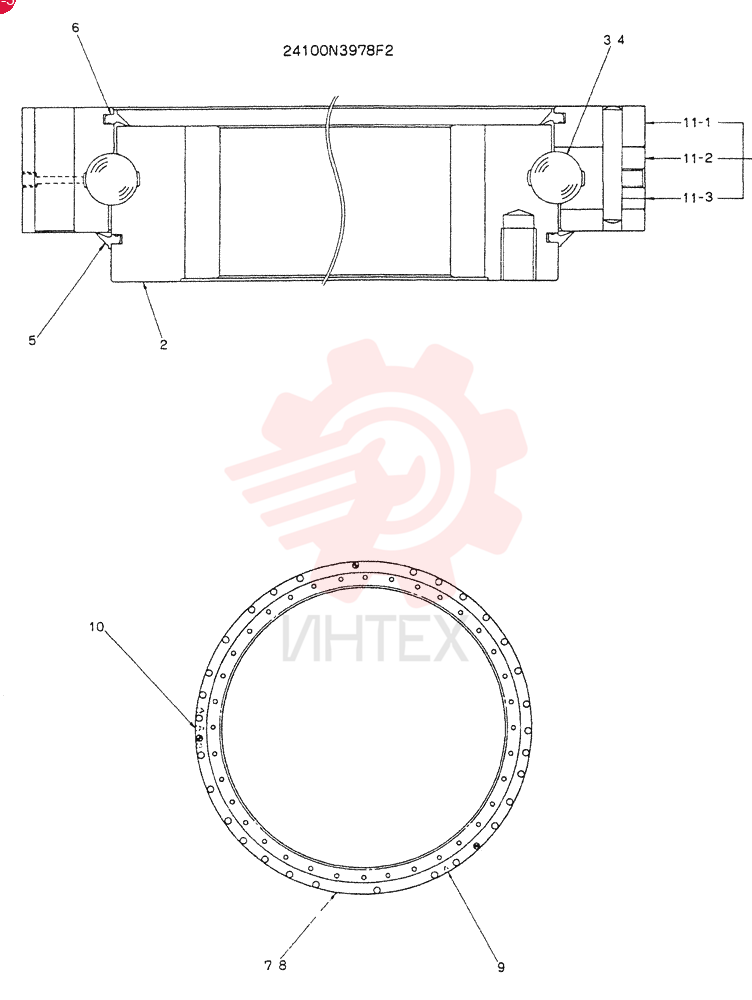 SLEWING RING 24100N3978F2