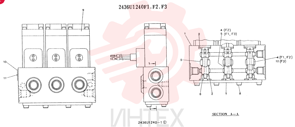 SOLENOID VALVE 2436U1240F1
