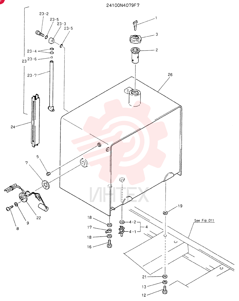 TANK ASSY, FUEL 24100N4079F7