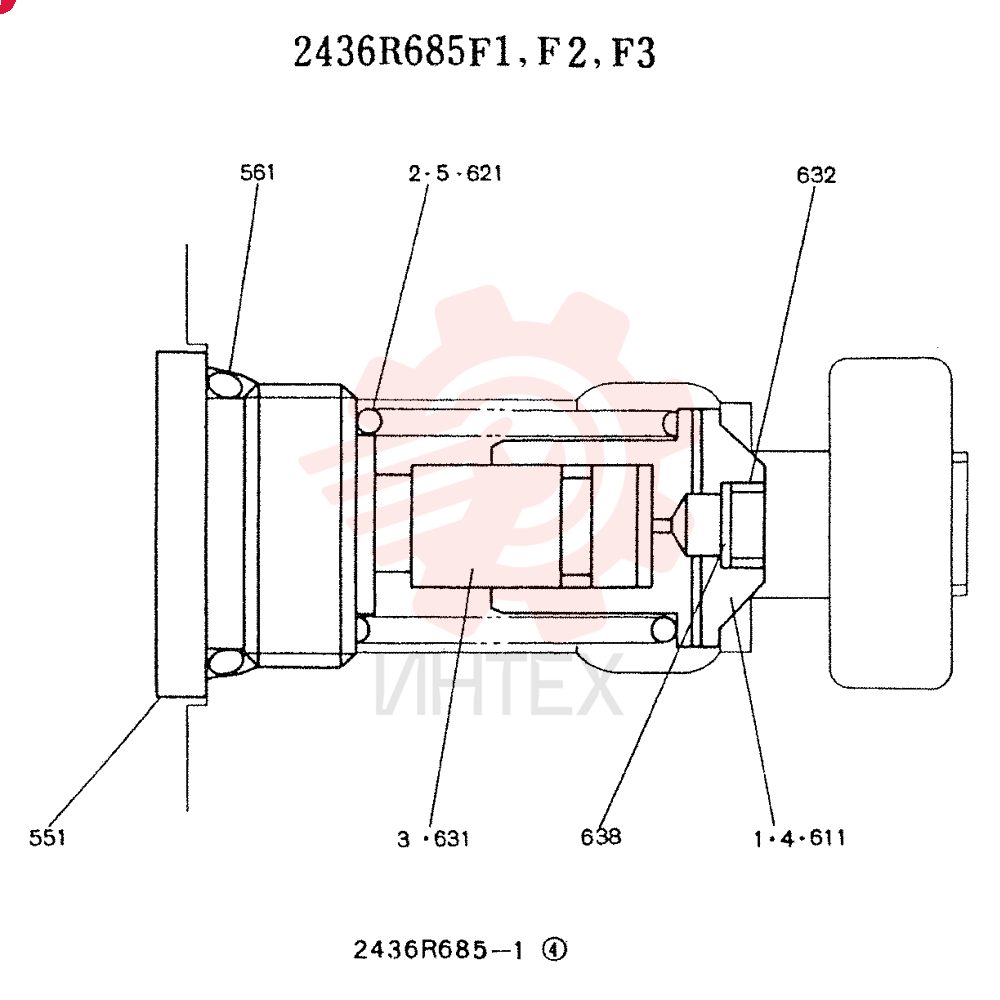 VALVE PRESSURE RELIE 2436R685F1