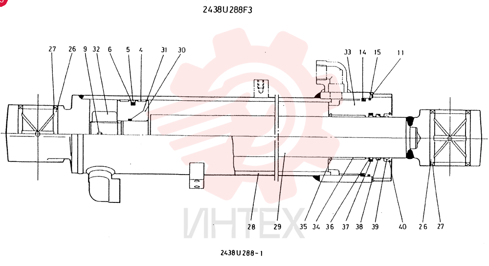 CYLINDER 2438U288F3