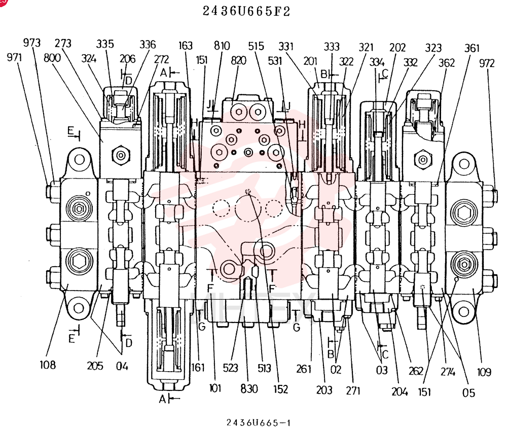 VALVE PRESSURE RELIE 2436U665F2 (2)