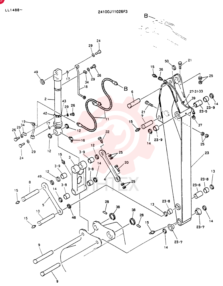 ARM ASSY, 2.32M