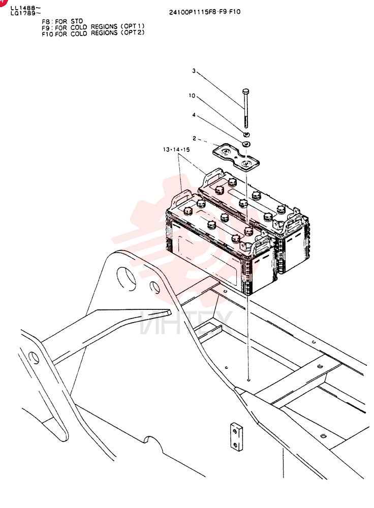 BATTERY ASSY 24100P1115F8