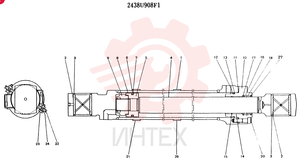 CYLINDER 2438U908F1