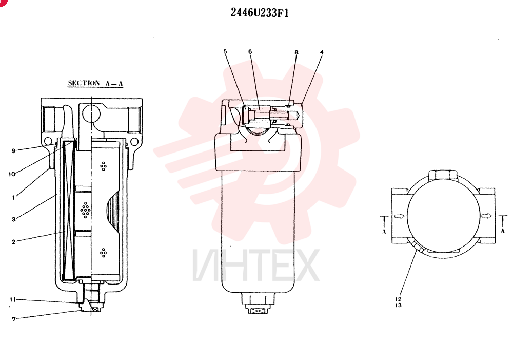 FILTER ASSY 2446U233F1
