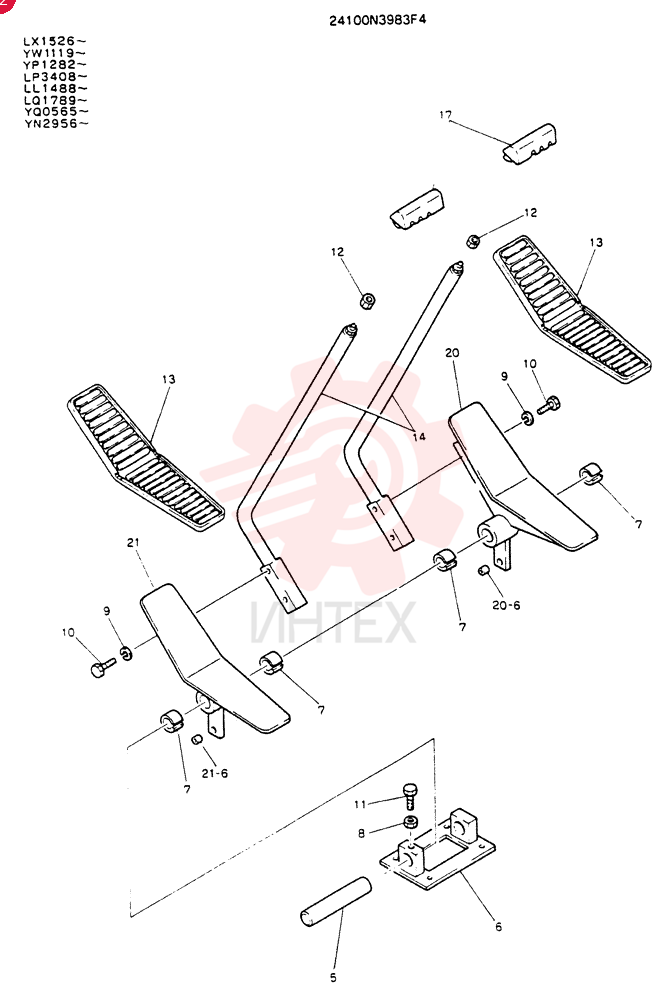 LEVER 24100N3983F4