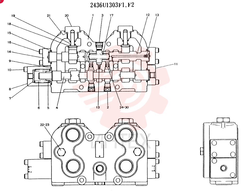 PILOT VALVE 2436U1303F1