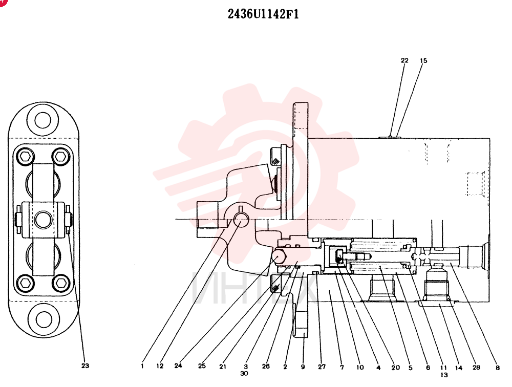 PILOT VALVE 2436U1142F1