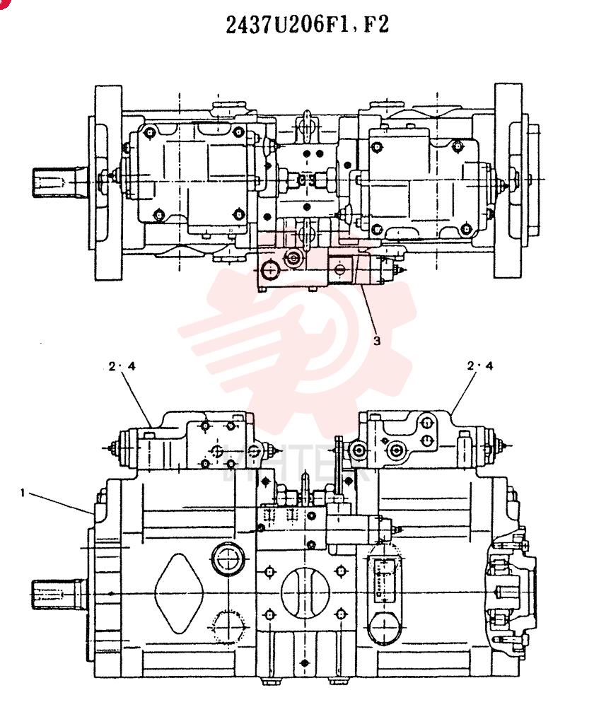 PUMP 2437U206F1