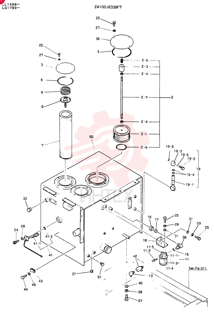 TANK ASSY,HYDR 24100J6339P7