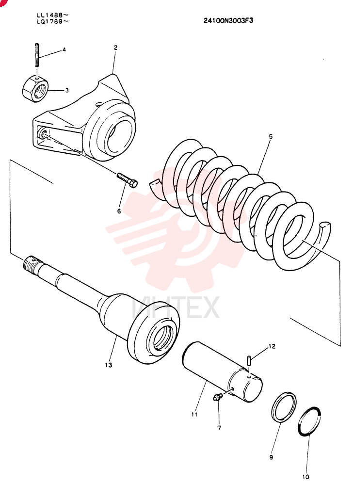 TRACK ASSY 24100N3003F3
