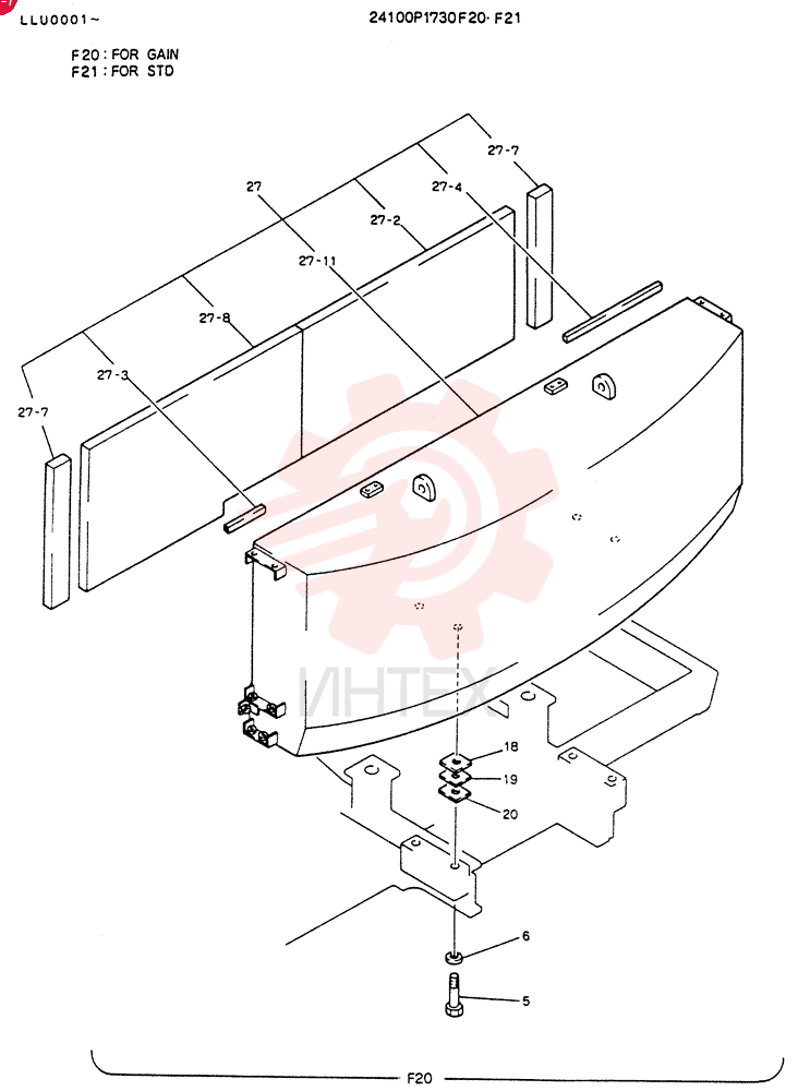 COUNTER-WEIGHT ASSY 24100P1730F20