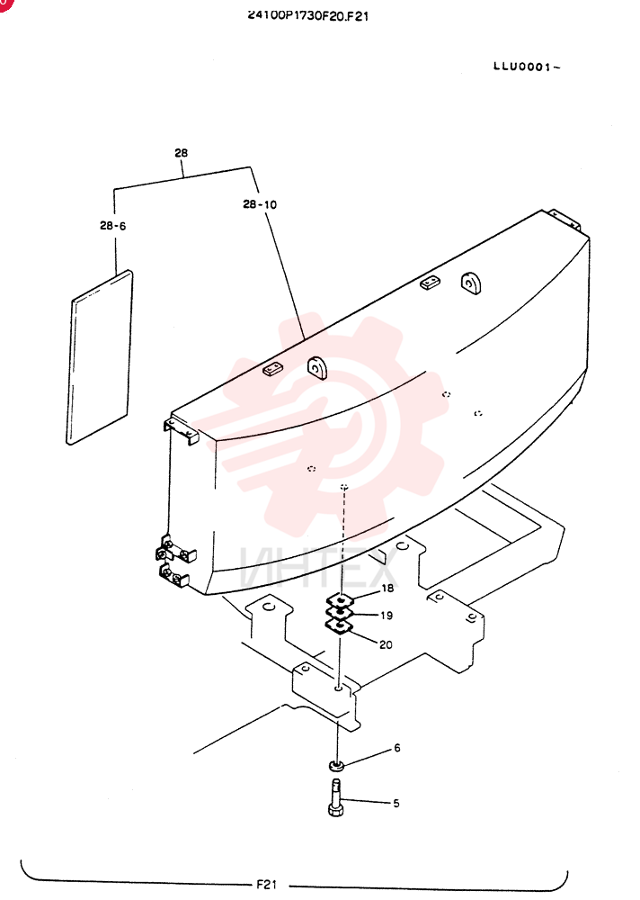 COUNTER-WEIGHT ASSY 24100P1730F21
