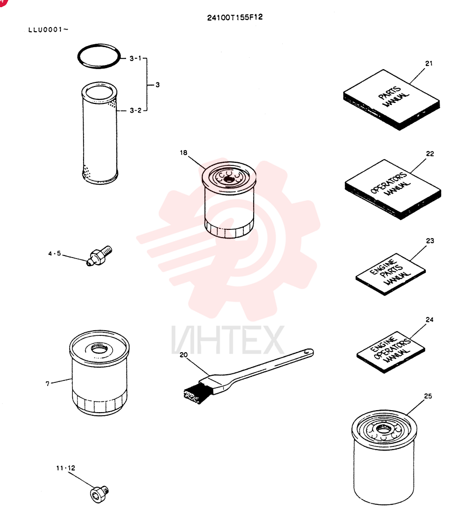 ELEMENT KIT 24100T155F12