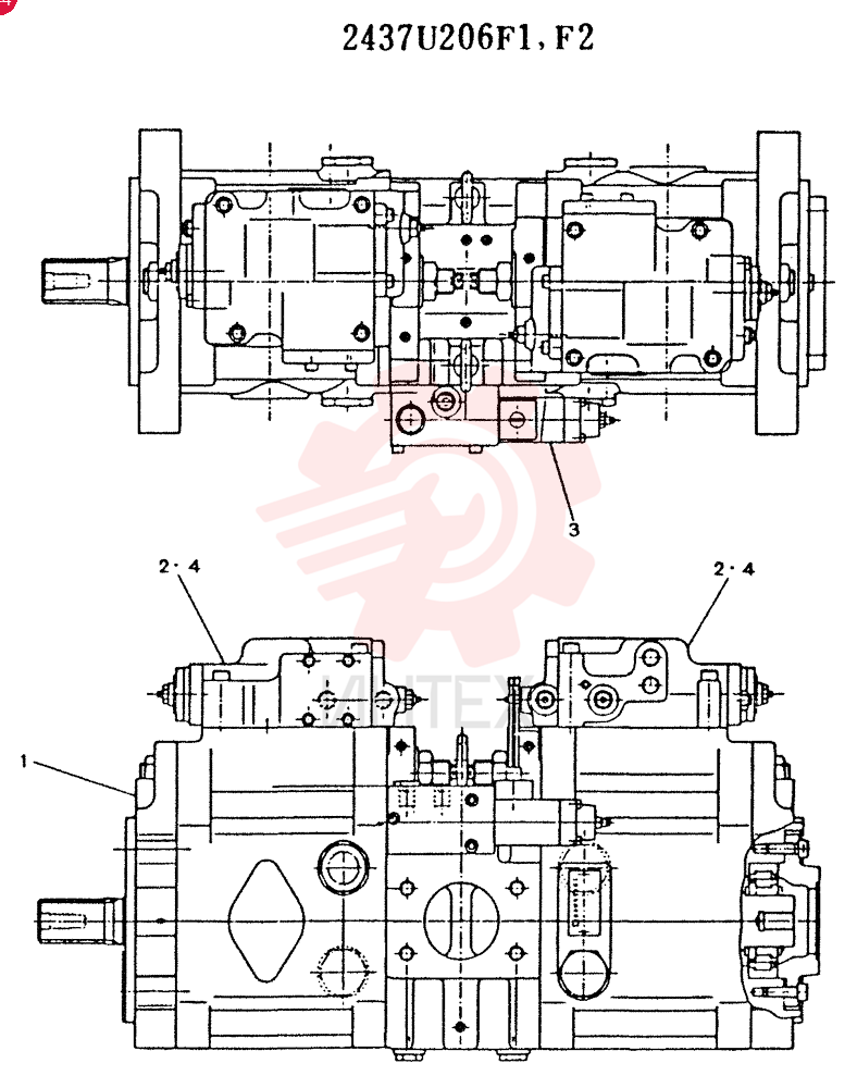 PUMP 2437U206F1