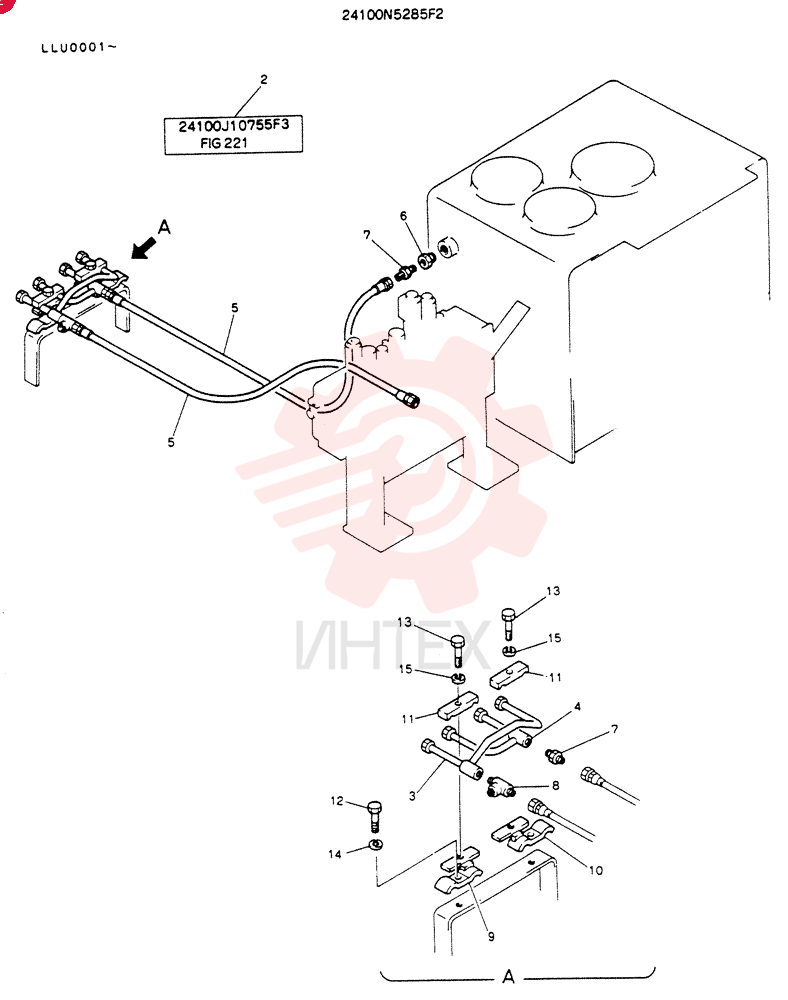 REWORK, HYDR LINES 24100N5285F2
