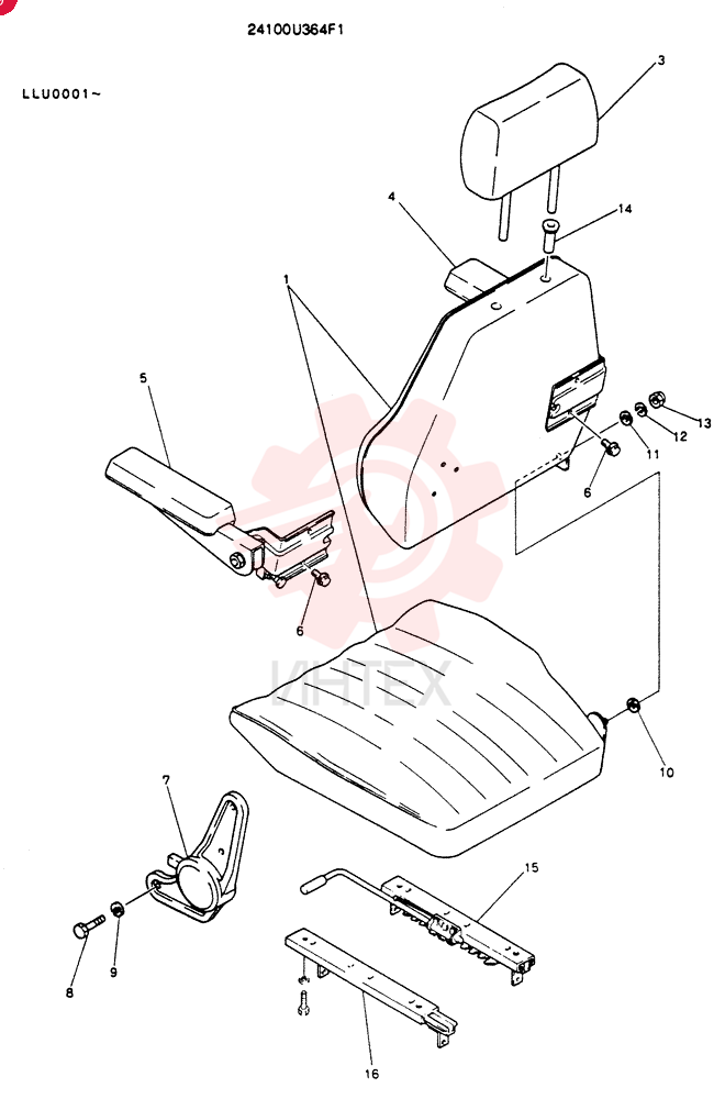 SEAT 24100U364F1