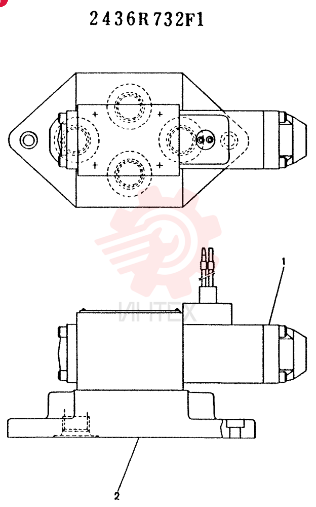 SOLENOID VALVE 2436R732F1