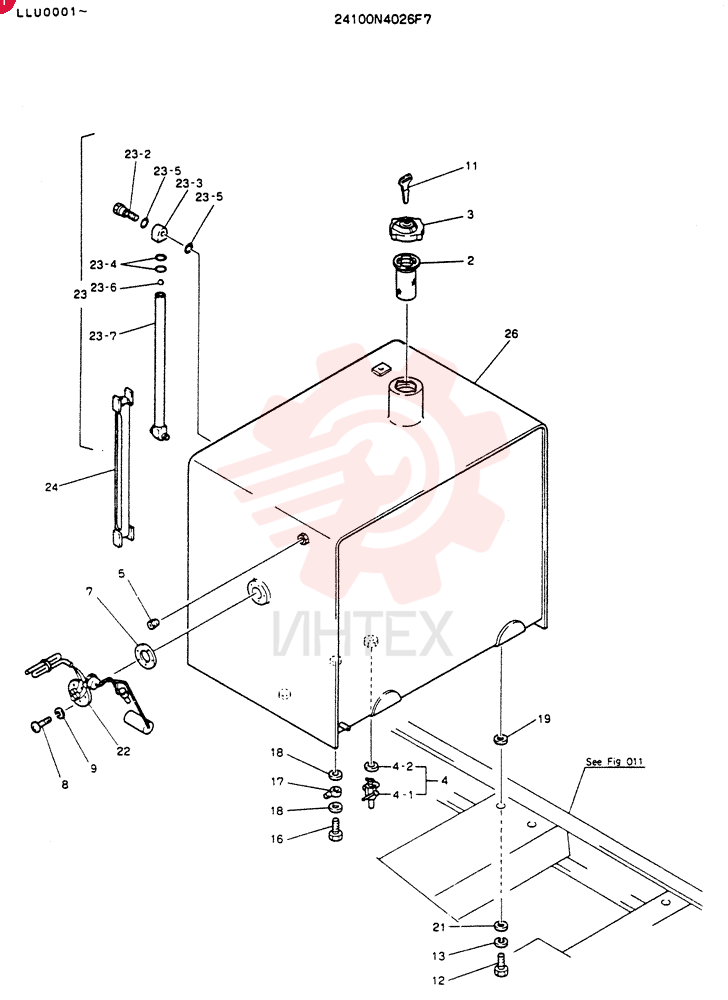 TANK ASSY, FUEL 24100N4026F7