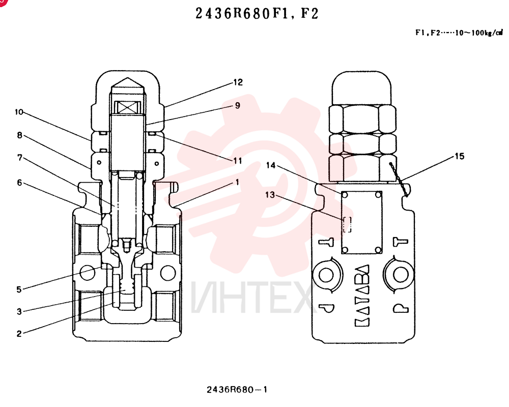 VALVE PRESSURE RELIE 2436R680F1