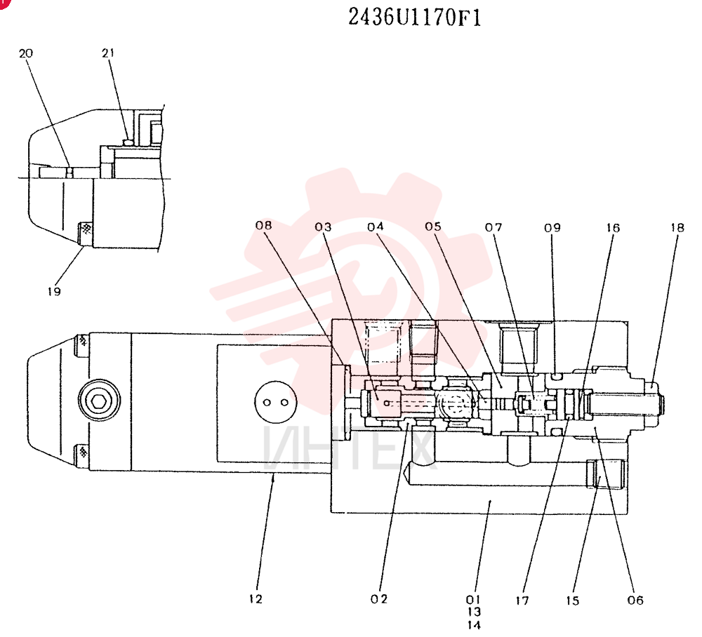 CONTROL VALVE 2436U1170F1