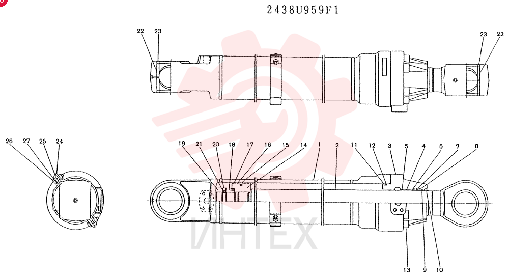 CYLINDER 2438U999F1