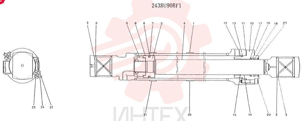 CYLINDER 2438U959F1