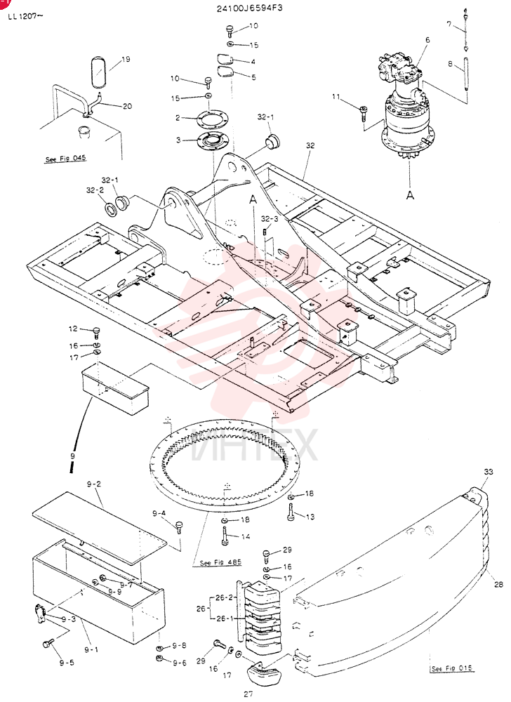 FRAME ASSY,UPP 24100J6594F3