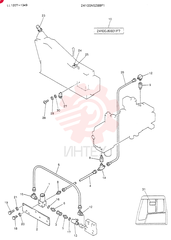 REWORK, CONTROL ASSY 24100N5288F1