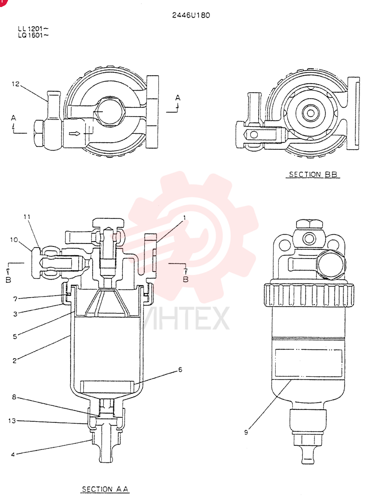 SEPARATOR 2446U180