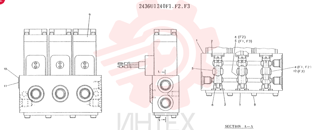 SOLENOID VALVE 2436U1240F1
