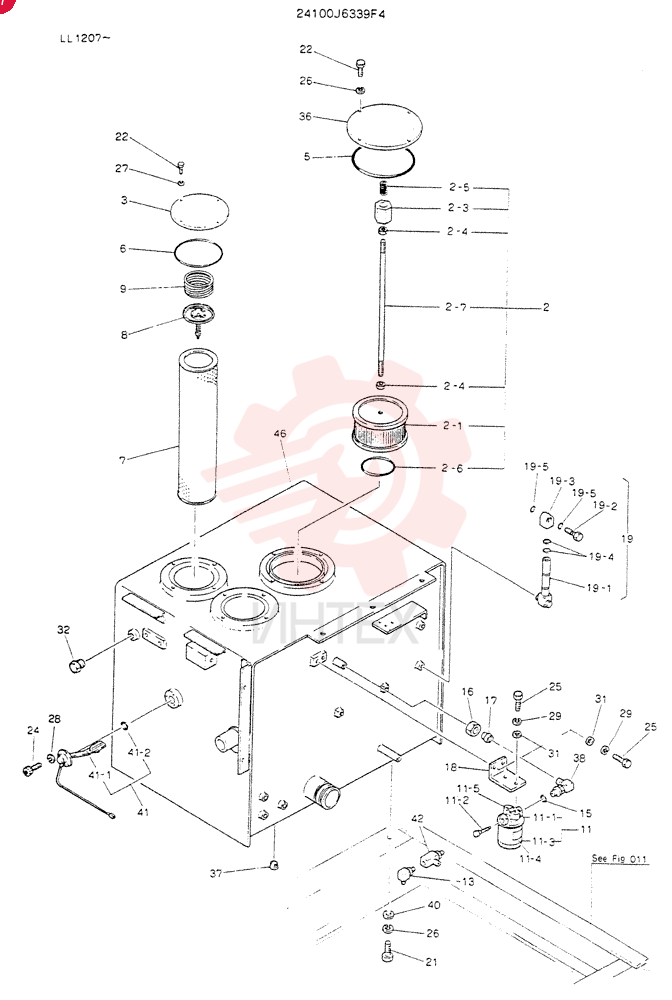 TANK ASSY.HYDR 24100J6339F4
