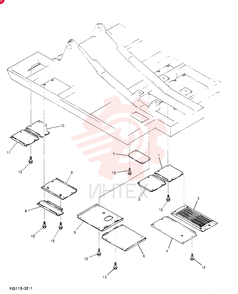 COVER ASSY,UNDER 24100J11050F1