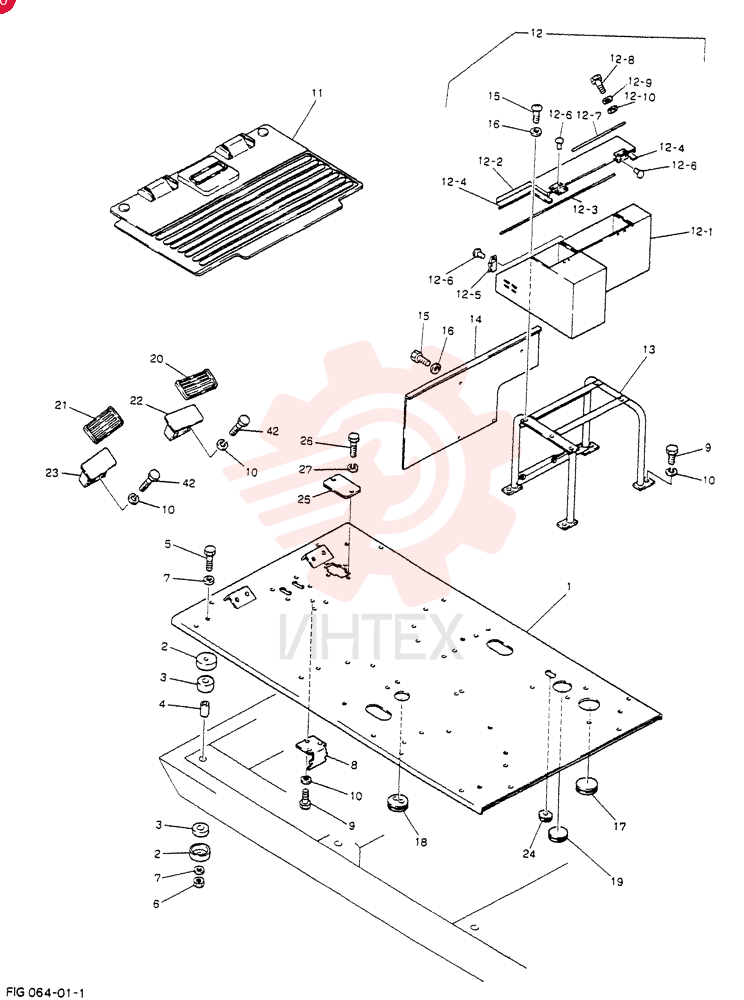 PLATE ASSY, FLOOR 24100N5728F1