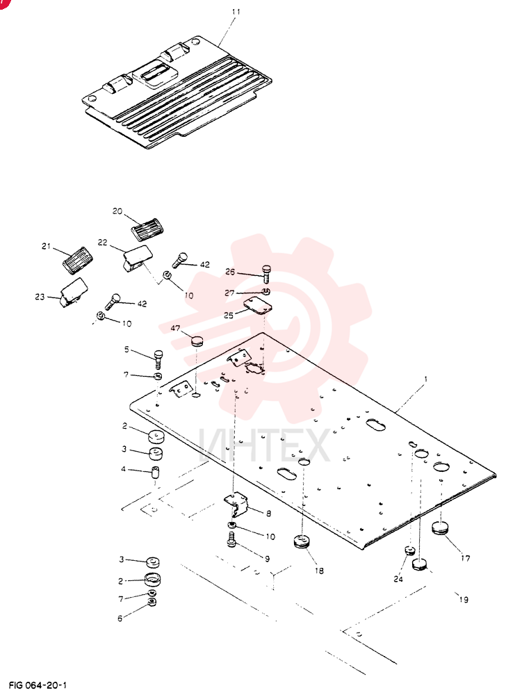 PLATE ASSY, FLOOR 24100N5728F7