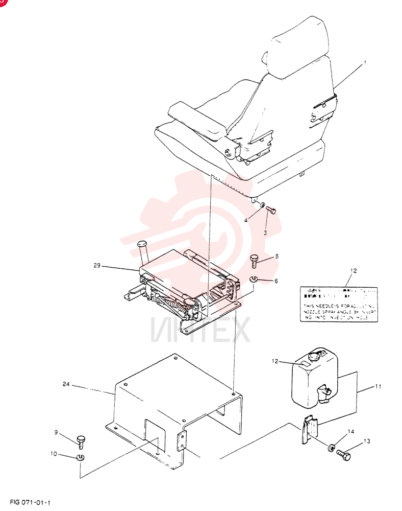 SEAT ASSY 24100N4136F13