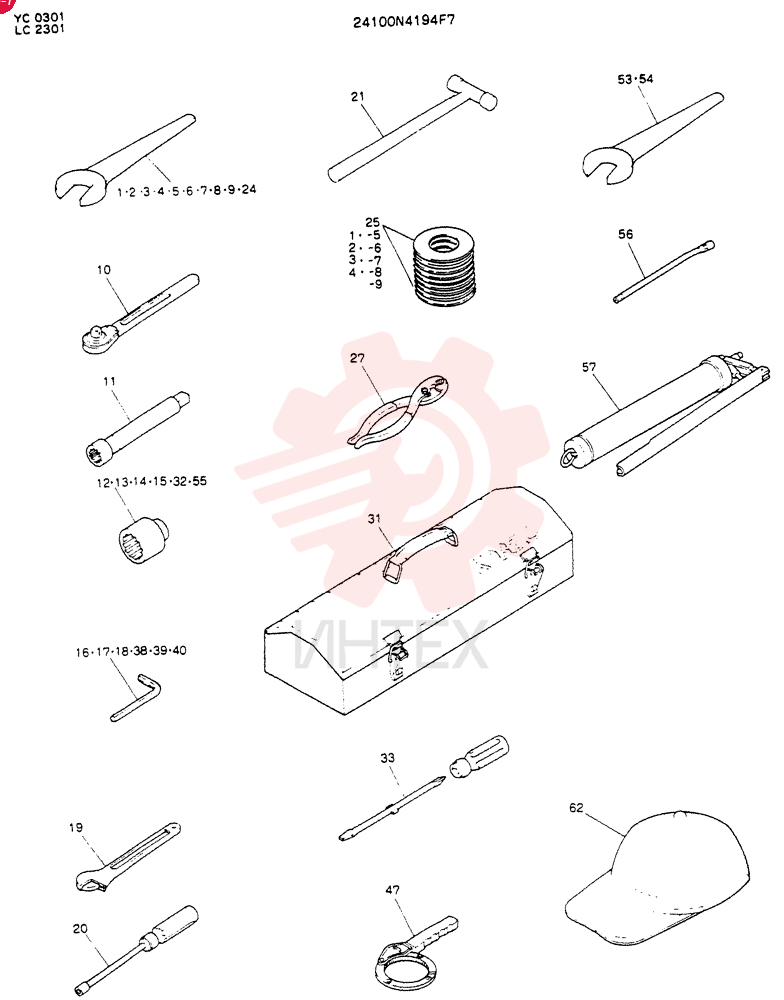 TOOL ASSY 24100N4194F7
